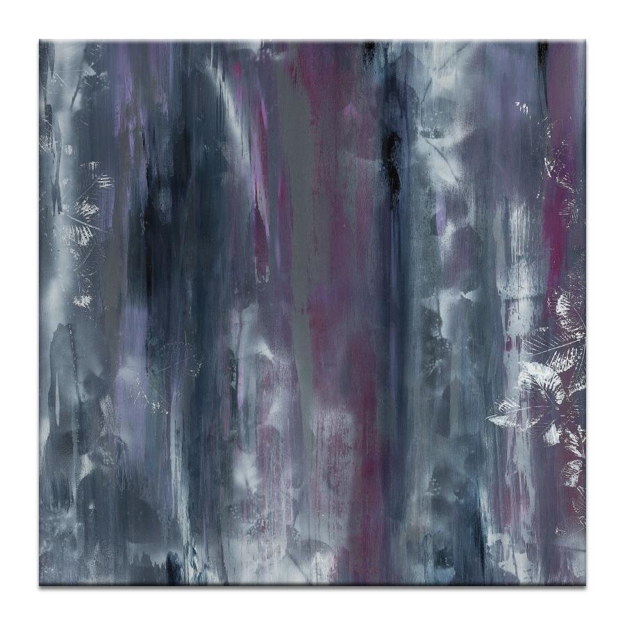 900x900 Buy Purple Rain Artwork By Sally Adams - Purple Rain Painting