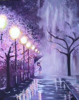 254x320 Purple Rain Painting Kids Out And About Albany - Purple Rain Painting