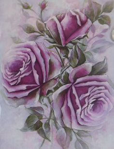 236x308 The 149 Best Everything Victorian Purple Rose Images - Purple Rose Painting