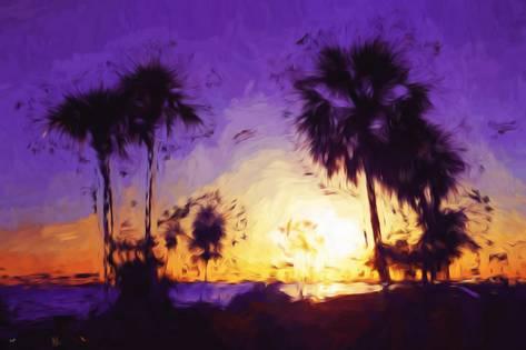 473x315 Purple Sunset - Purple Sunset Painting