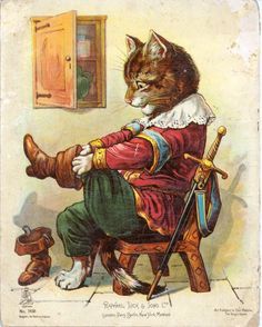 236x294 Image Result For Puss In Boots Tea Set Old Stuff I Love, Old Non - Puss In Boots Painting