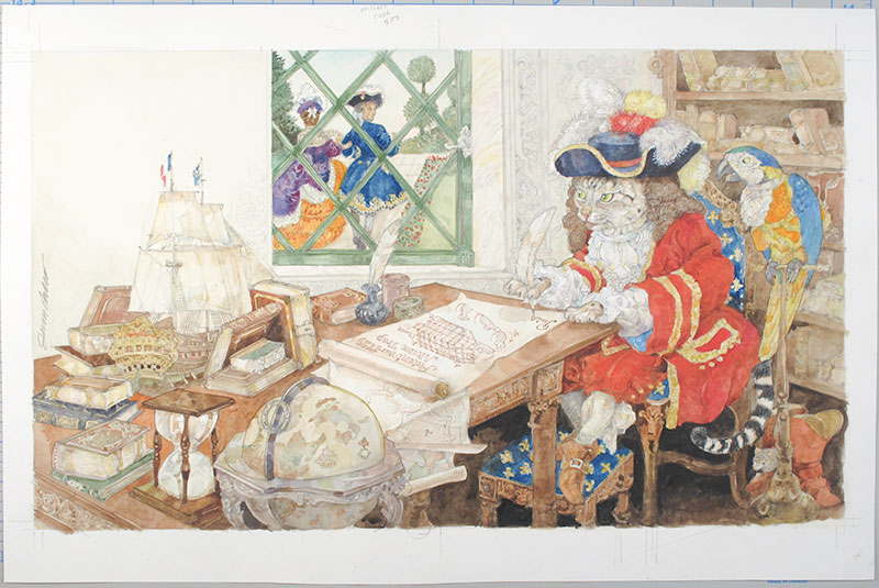 800x535 Puss In Boots (2015) - Puss In Boots Painting