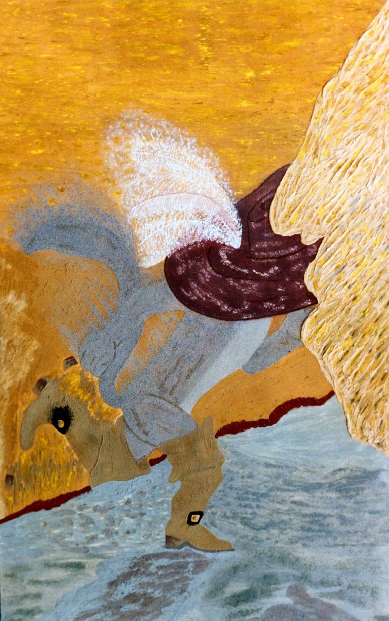 770x1229 Saatchi Art Puss In Boots Painting By Elena Trissino - Puss In Boots Painting