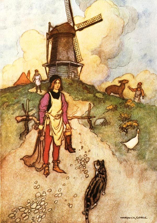 600x851 Fred Marcellino Micheline's Blog - Puss In Boots Painting