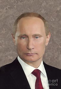 205x300 Vladimir Putin Paintings Fine Art America - Putin Painting