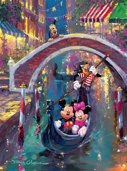 491x660 Moonlight In Venice Jigsaw Puzzle - Puzzle Piece Painting