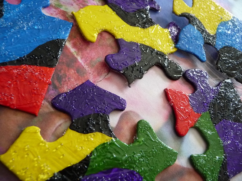 800x600 Painting Puzzle Pieces Artclubblog - Puzzle Piece Painting