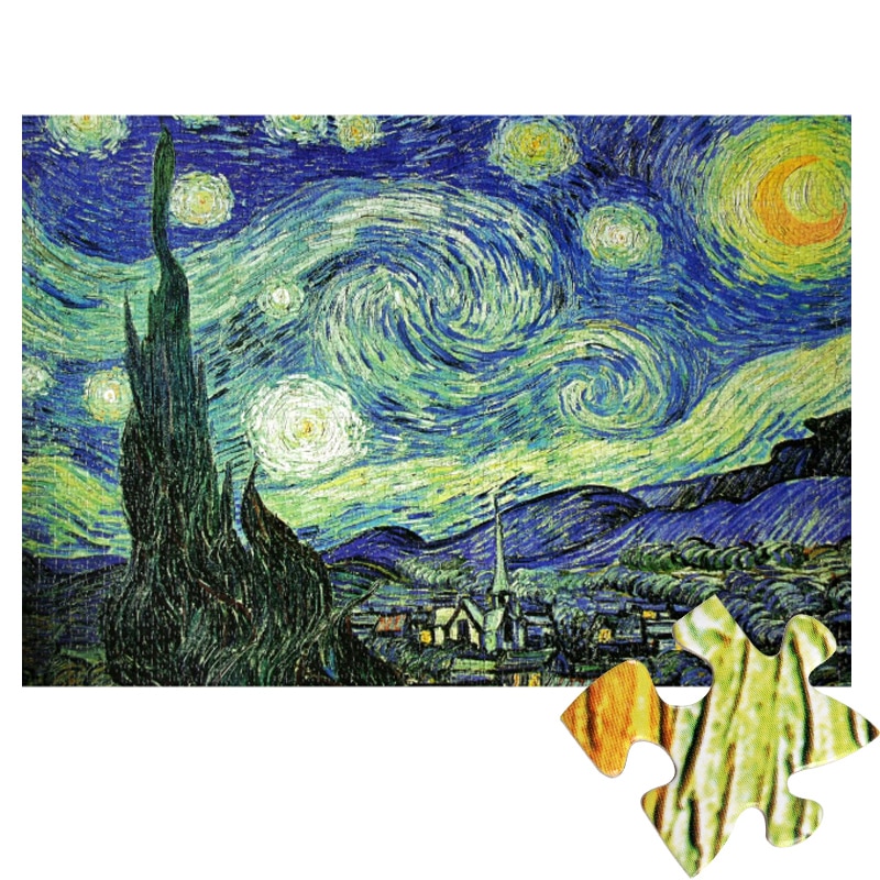 800x800 2017 New Adults, 2000 Pieces Of World Famous Paintings, Oil - Puzzle Piece Painting