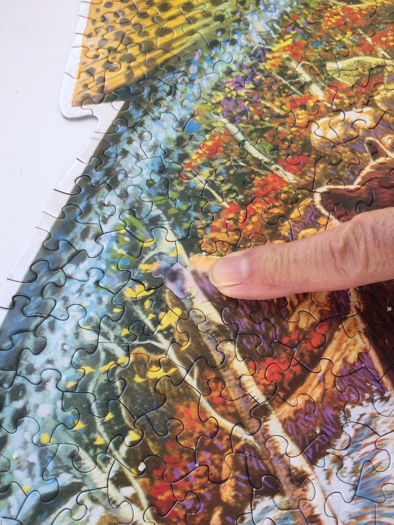 768x1024 3d Printed Replacement Puzzle Piece 4 Steps (With Pictures) - Puzzle Piece Painting