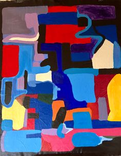 236x304 86 Best Abstract Painting By Mollie Uhl Eaton And Art By Mollie - Puzzle Piece Painting