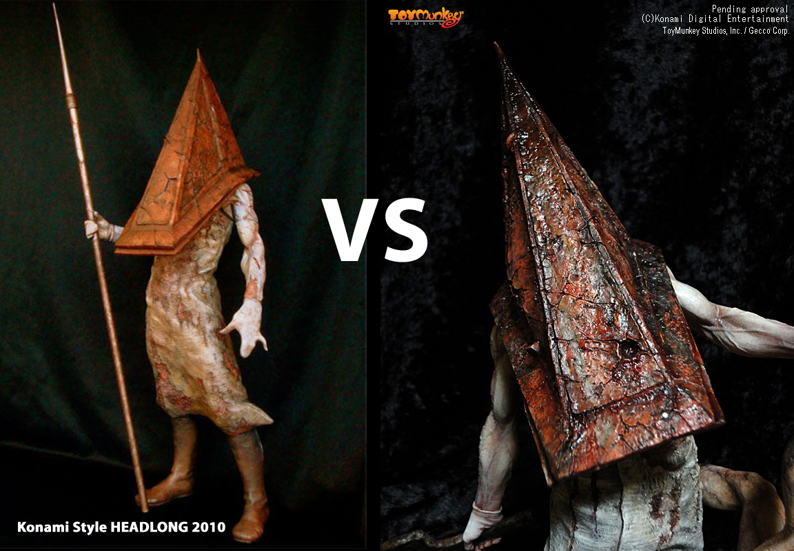1152x800 Silent Hill Historical Society Toymunkey's Painted Pyramid Head - Pyramid Head Painting