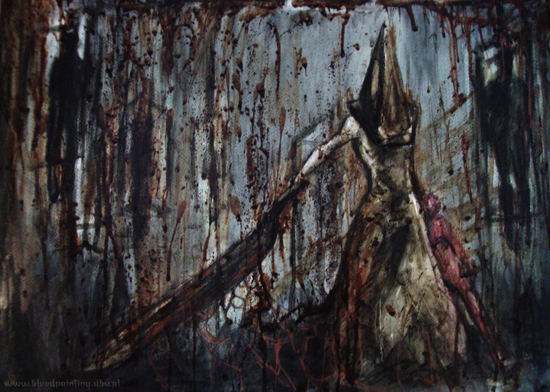 800x570 Famous - Pyramid Head Painting