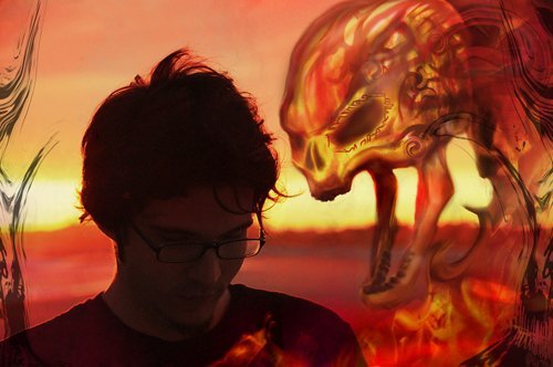 500x332 Pyro Painter Art The One Artist That Can Paint With Real Fire - Pyro Painting