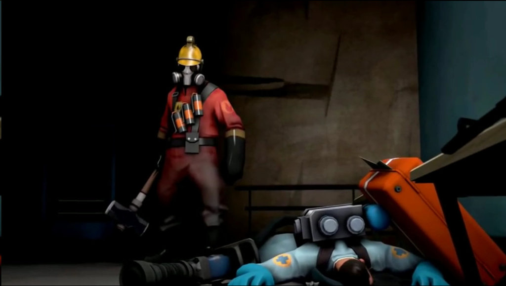1024x579 Hell Pyro Tf2 Freak Concept Wiki Fandom Powered By Wikia - Pyro Painting