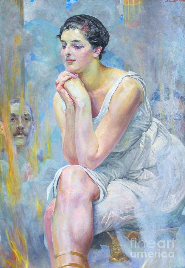 621x900 Pythia Painting By Pg Reproductions - Pythia Painting