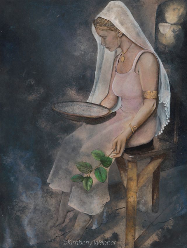 641x850 Pythia Painting - Pythia Painting