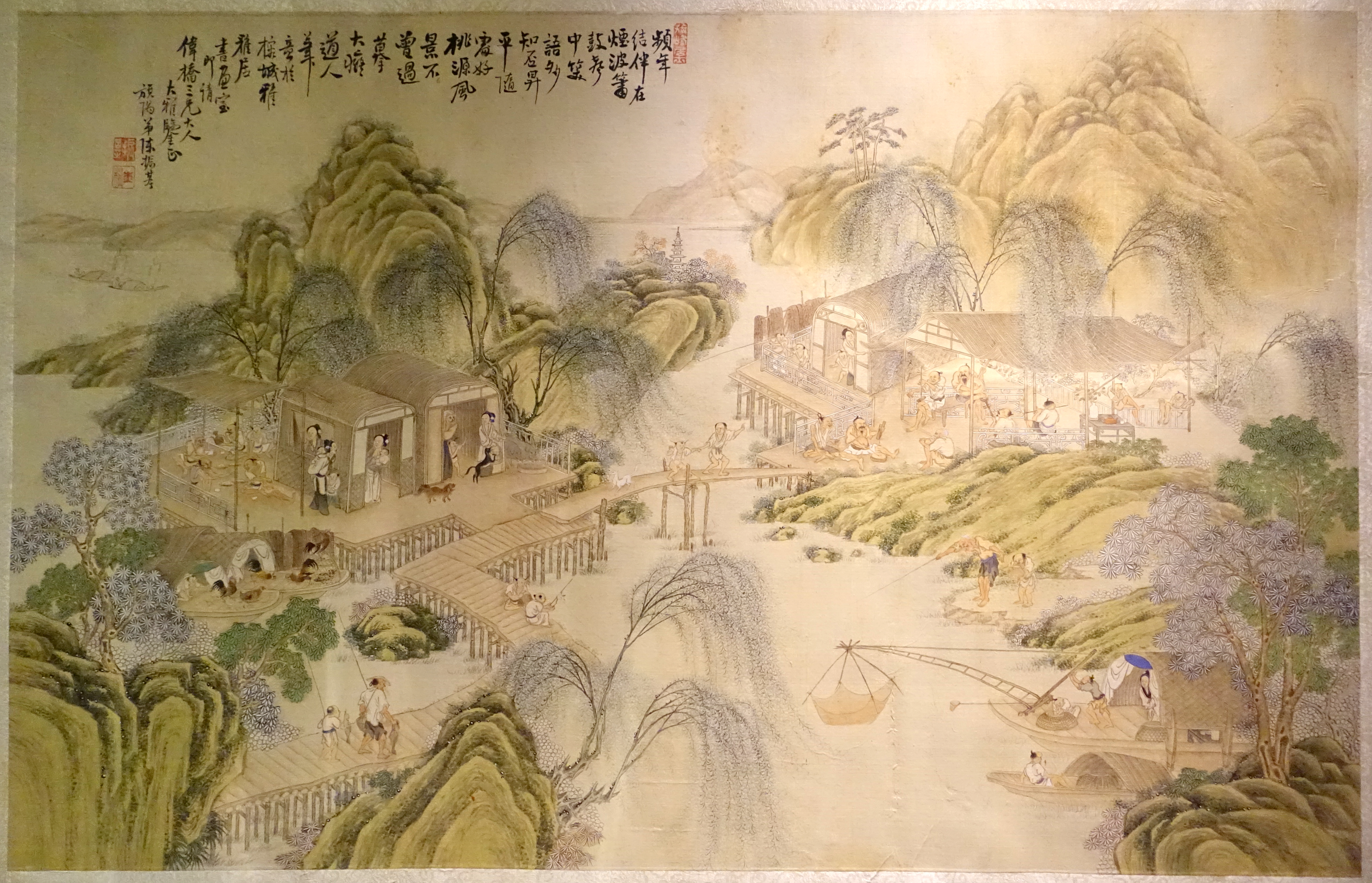 5145x3313 Fileunidentified Painting, China, Qing Dynasty - Qing Dynasty Painting