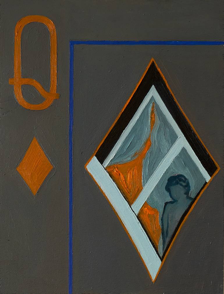 770x1012 Saatchi Art Q Painting By Malwina Chabocka - Qpainting