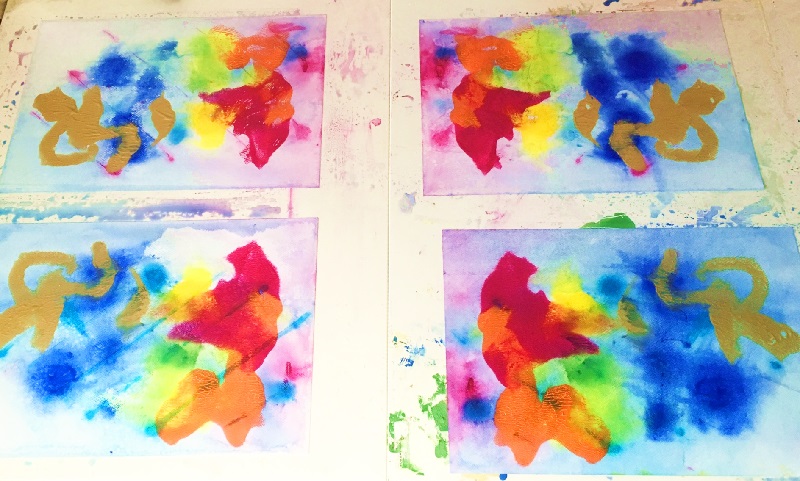800x481 Quad Energies Art By Juvenlee - Quad Painting
