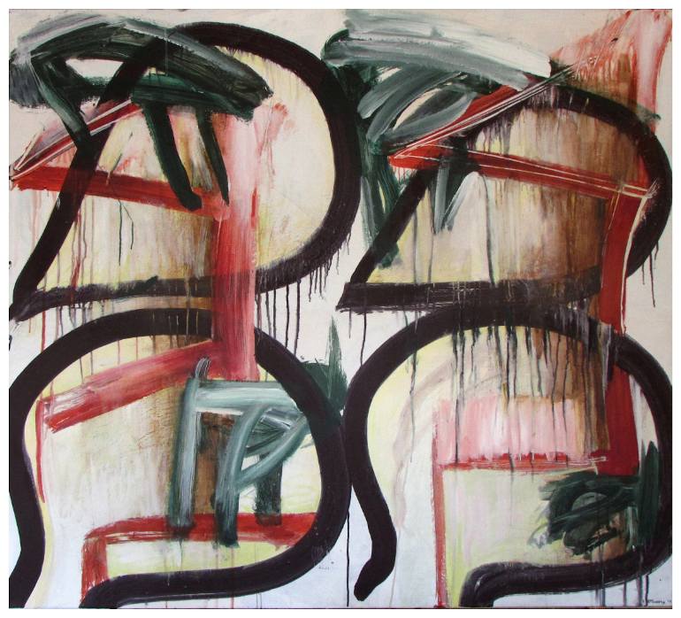 770x698 Saatchi Art Quad Painting By Frank Ettenberg - Quad Painting