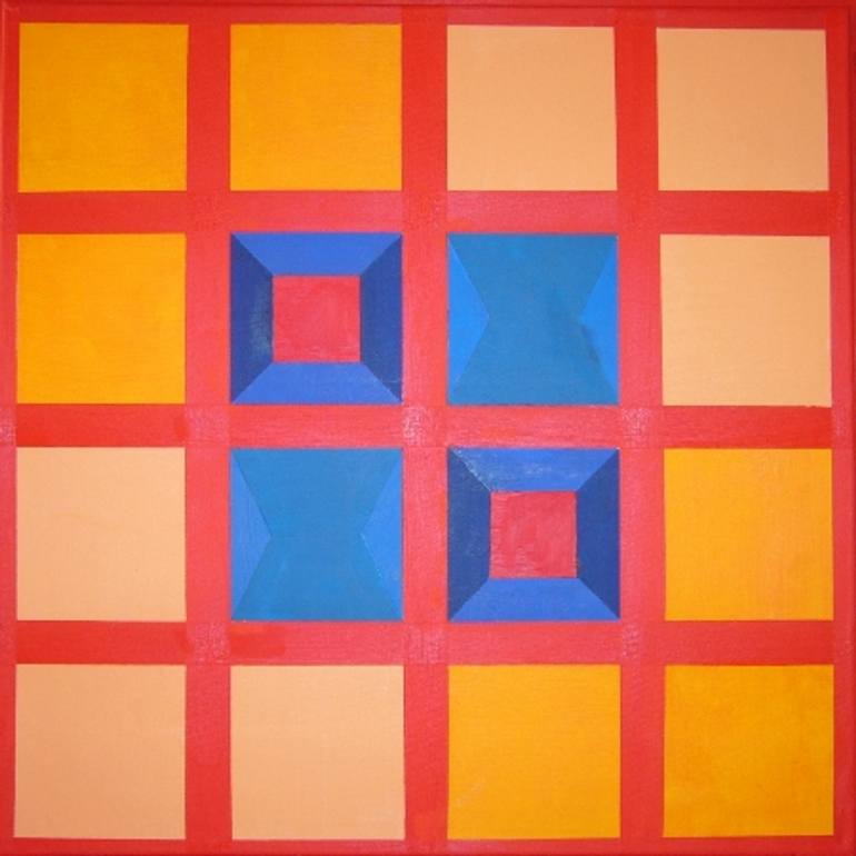 770x770 Saatchi Art Quad Art Viii Sold Painting By Han Koch - Quad Painting