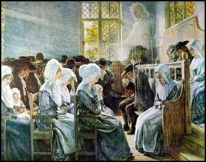 300x235 My Parents Had Sepia Tone Print Very Similar To This Print - Quaker Painting