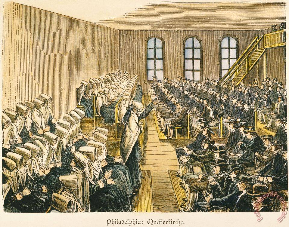 960x755 Others Quaker Meeting Painting - Quaker Painting