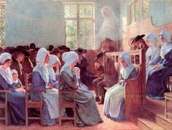 250x190 Quaker Art Prints - Quaker Painting