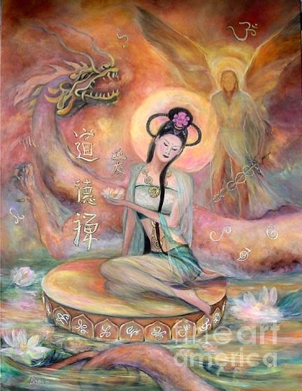 432x560 Quan Yin Painting ~ Wcdf - Quan Yin Painting