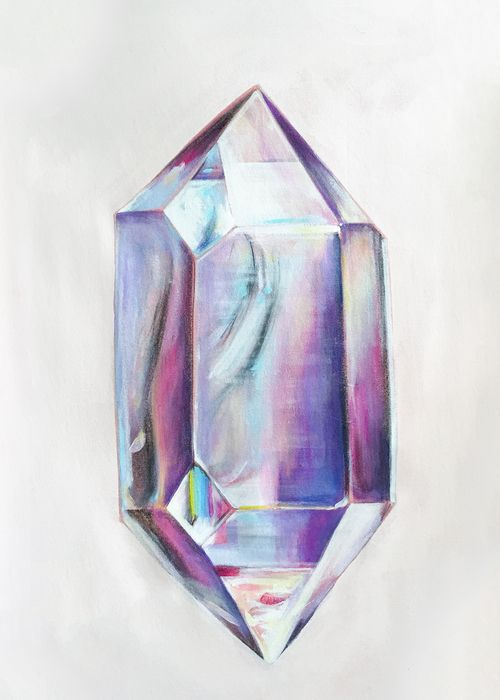 500x700 De 50 Quartz Studies Bilderna - Quartz Painting