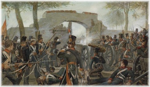 488x283 Quatre Bras. Adventures In Historyland - Quatre Bras Painting