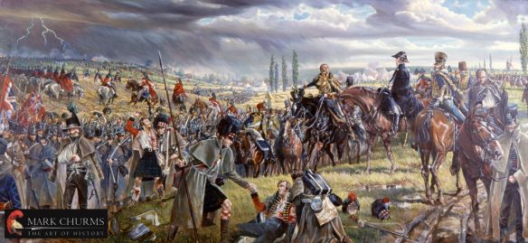 584x269 The Best Quatre Bras Images On Napoleonic Wars - Quatre Bras Painting
