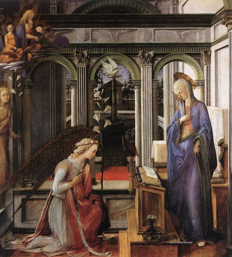 780x865 Fra Filippo Lippi El Quattrocento Italiano - Quattrocento Painting