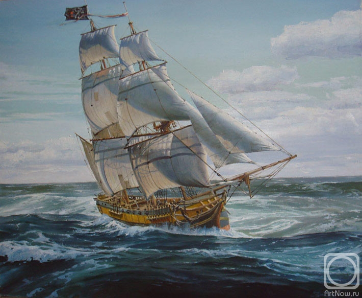 710x583 Painting Anne's Buy On Artnow.ru - Queen Annes Revenge Painting