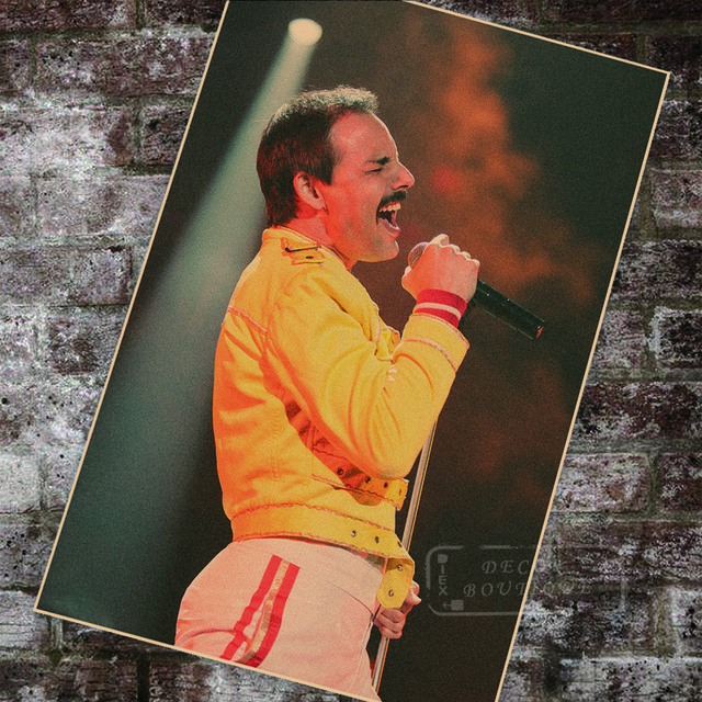 640x640 The Queen Band Freddie Mercury In Concert Rock Music Classic - Queen Band Painting