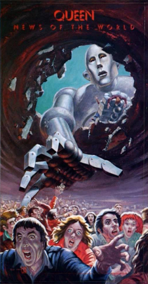 507x969 Mh - Queen Band Painting