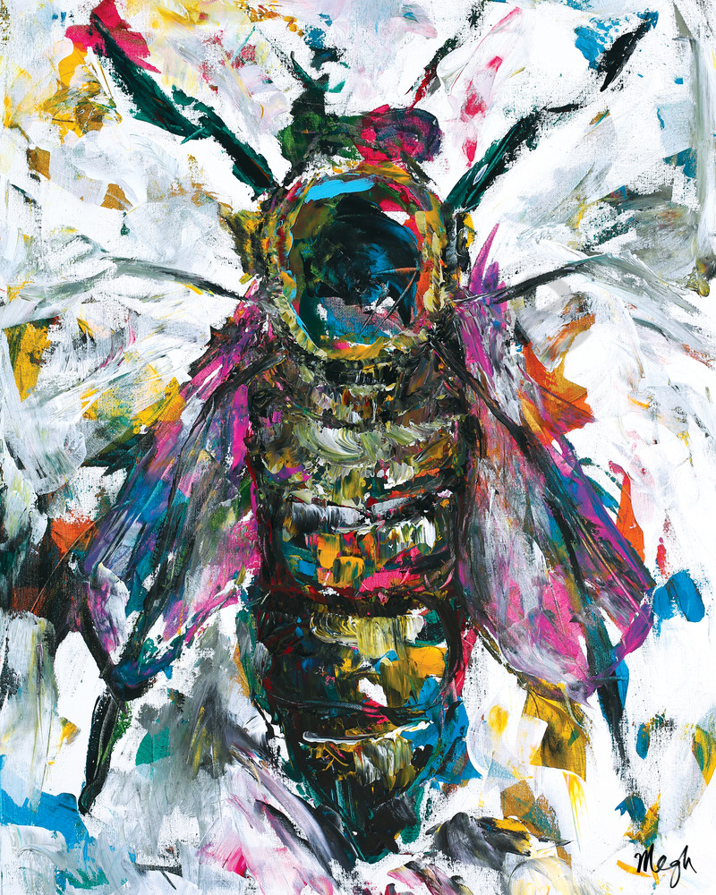 800x1000 Queen Bee Painting - Queen Bee Painting