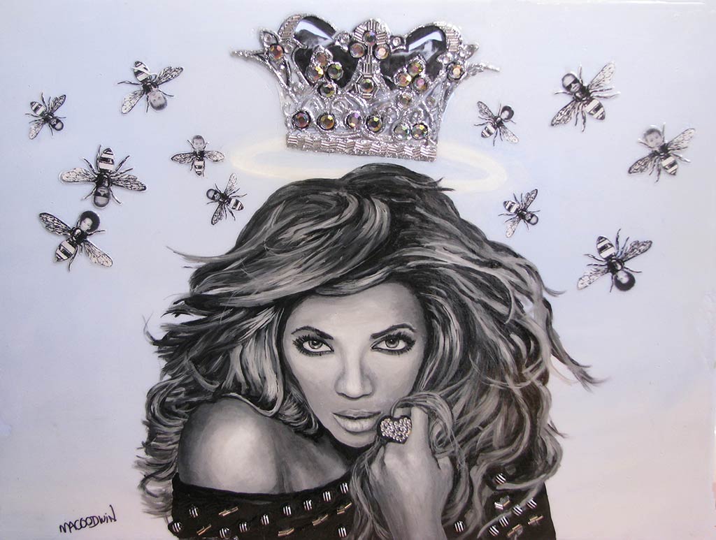 1024x773 Maryann Goodwin Arts Portfolio - Queen Crown Painting