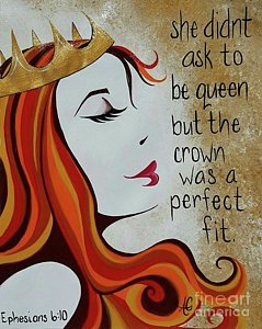 239x300 Queens Crown Paintings - Queen Crown Painting