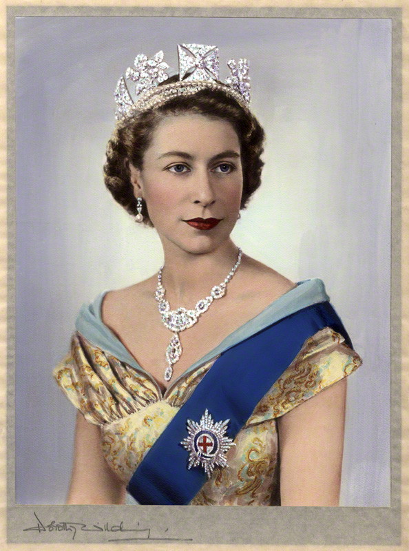 594x800 30 Of Our Favorite Portraits Of Queen Elizabeth Ii To Celebrate - Queen Elizabeth Ii Painting