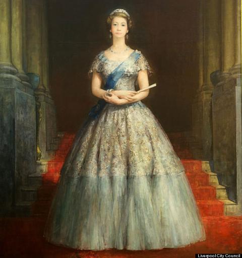 480x512 Queen Elizabeth Ii - Queen Elizabeth Ii Painting