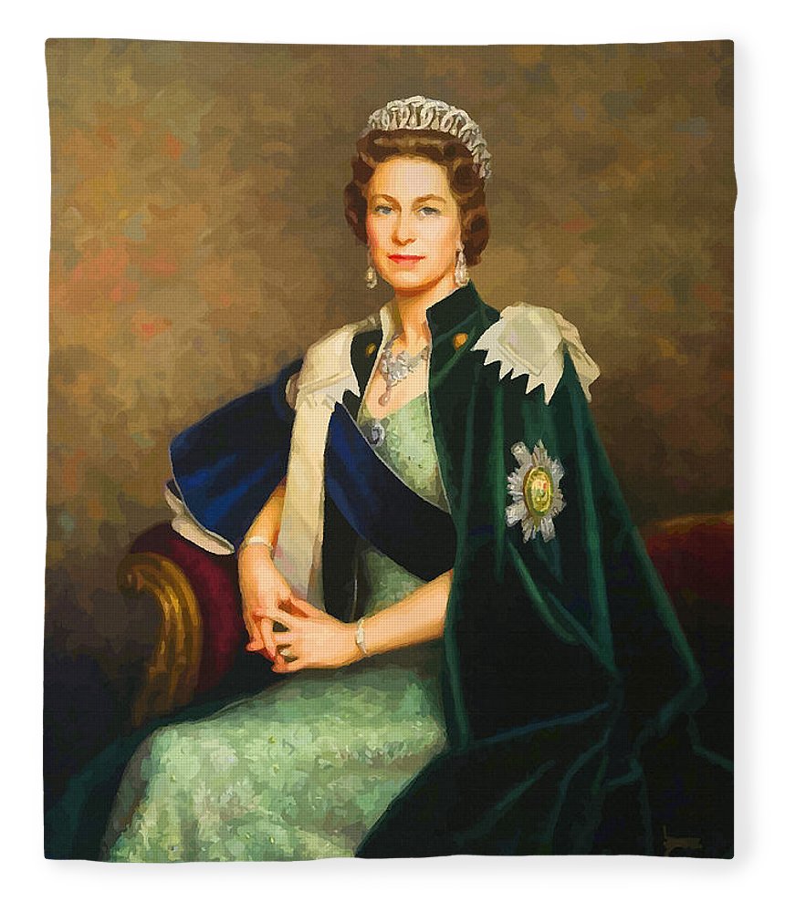 860x1000 Queen Elizabeth Ii Portrait - Queen Elizabeth Ii Painting