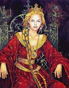 236x301 King Arthur Amp Lancelot Were Both Embodiments Of Queen Guinevere'S - Queen Guinevere Painting