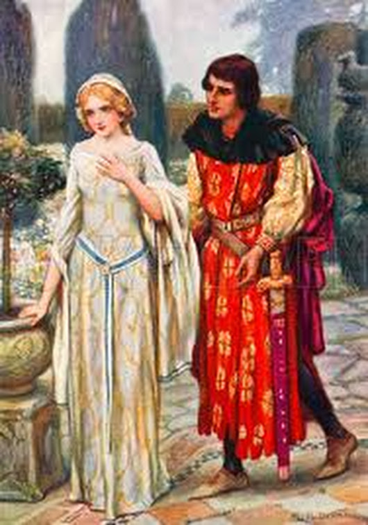 530x756 Sir Lancelot (Or Launcelot) Du Lac Was One Knights - Queen Guinevere Painting