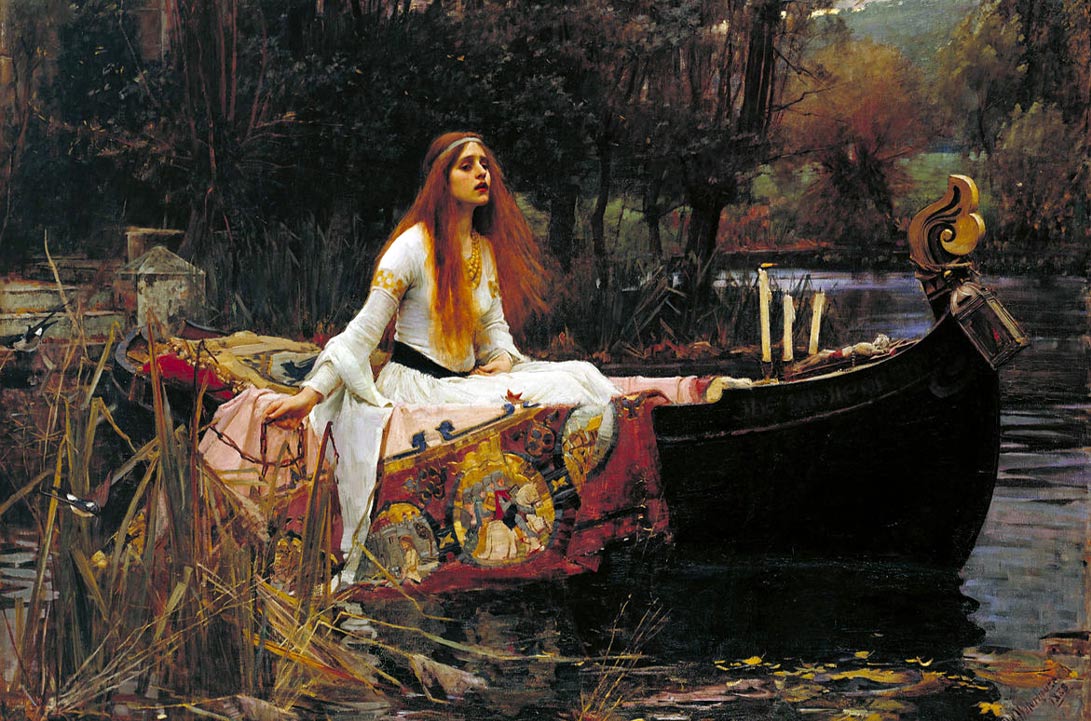 1091x721 The Arthurian Tale Of Elaine Of Astolat, Lady Of Shalott Ancient - Queen Guinevere Painting