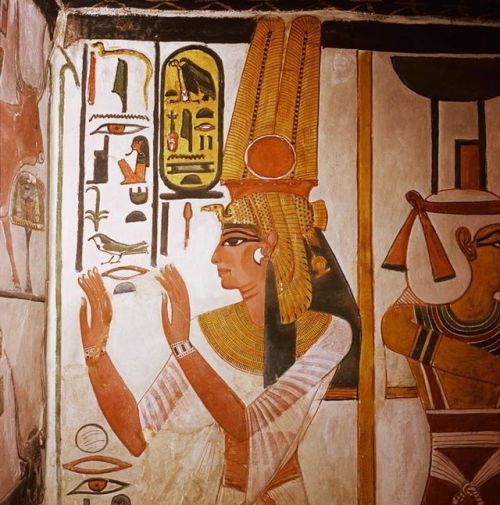 500x505 The Tomb Of Nefertari Tumblr - Queen Nefertari Tomb Painting