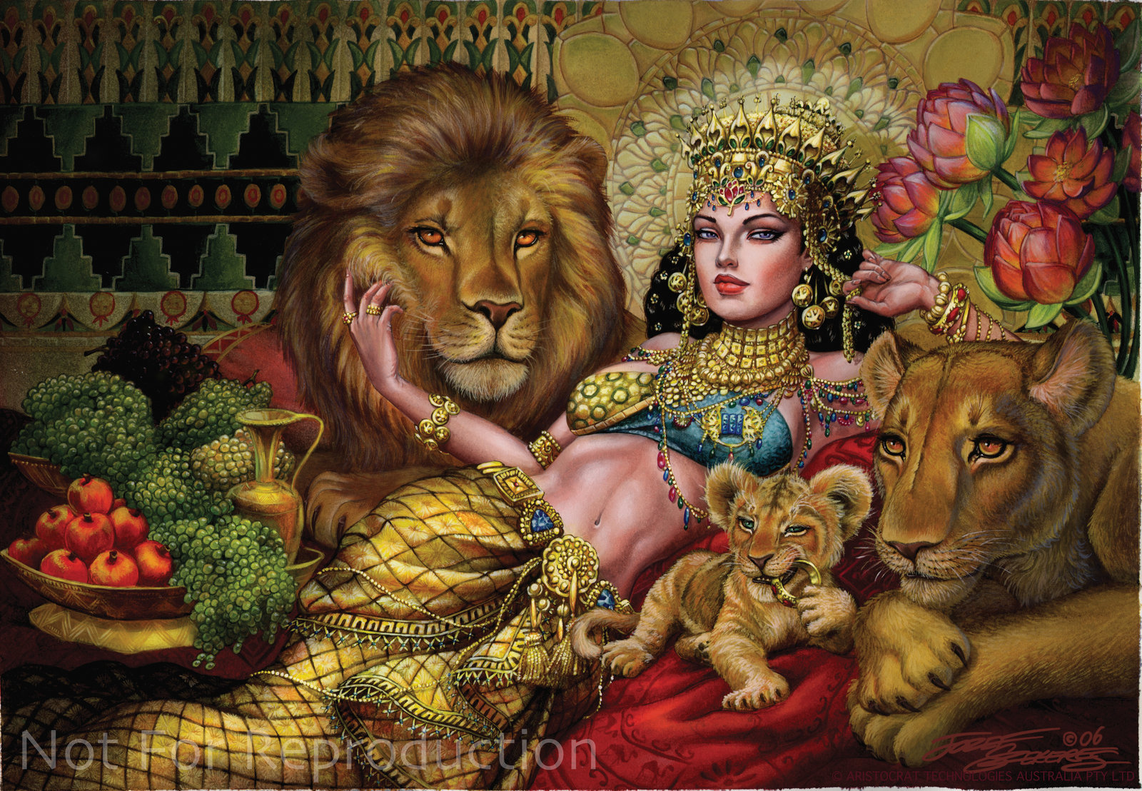 1600x1108 Queen Of Sheba By Jozef Szekeres - Queen Of Sheba Painting