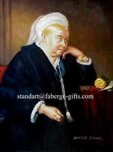 224x300 Oil Painting Queen Victoria - Queen Victoria Painting