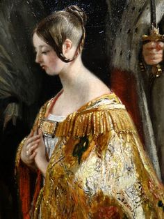 236x314 The Painting Records The Christening Of Queen Victoria's Eldest - Queen Victoria Painting