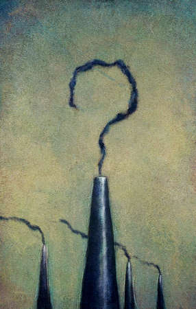 286x450 Stock Illustration - Question Mark Painting